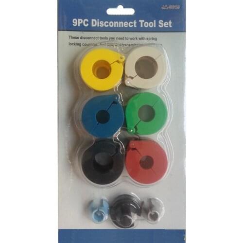 9 Pieces Separate Disconnect Spring Lock Coupling Quick Connect AC Fuel Lines Tools Kit