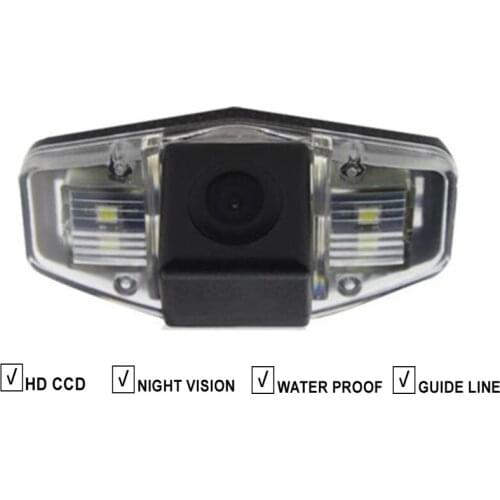 CCD Car Rear View Reverse Camera For HONDA ACCORD 2004-2010 Pilot Vehicle Backup Parking Assist Camera Guide Line Night Vision