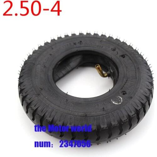 Free shopping 2.50-4 tire and inner tire fit Motorcycle tyre Gas Electric Scooter Bike Tire and Scooter wheelchair wheel