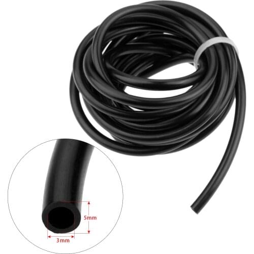 Chainsaw Fule Oil Tank Chain Saw Spare Parts Black Oil Pipe Inner Dia 3.5mm 3 Meters Garden Power Tools