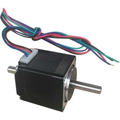 28BYGH32 stepper motor 28 double shaft motor double shaft 28 stepper motor 32 body 600g.cm