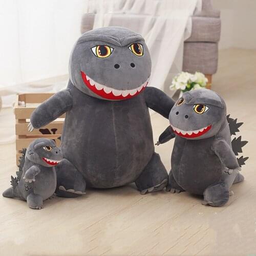 Godzilla Bandai Plush Toys Stuffed Anime Doll King of the Monster Gojira Collection Christmas Toys Action Figma Stuffed Juguetes