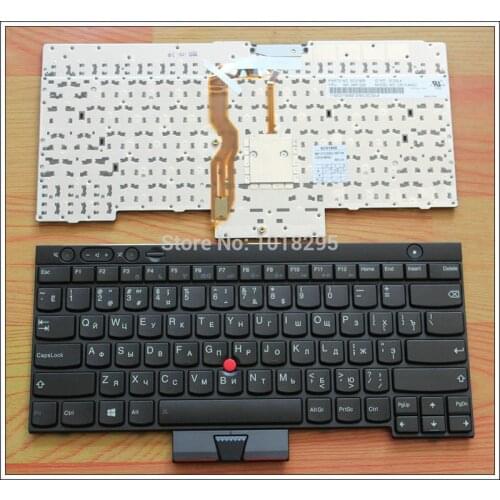 New For LENOVO IBM Thinkpad L530 X230it t430SI 04X1240 04X1224 Keyboard RU Russian Teclado Black no Backlight