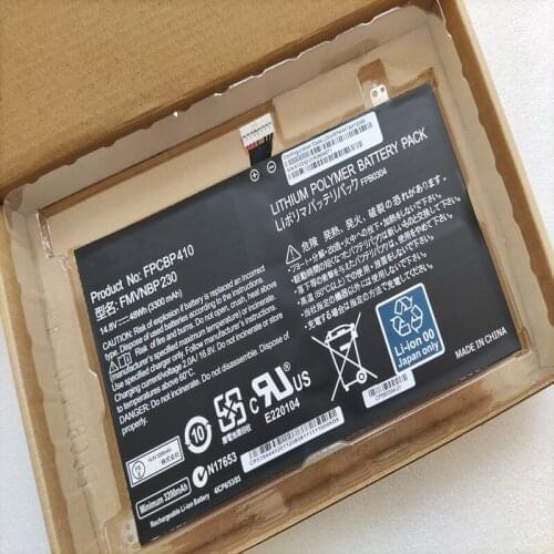 New FMVNBP230 FPCBP410 battery For Fujitsu Lifebook U554 U574 UH554 UH574 FPB0304 Genuine Laptop Battery 14.8V 48Wh