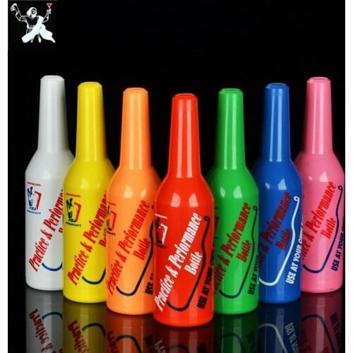 Cocktail Practice Bottle Plactic Practice Cocktail Boston Bar Shaker Plastic Juice Bottle Flair Bartender Bar Tool