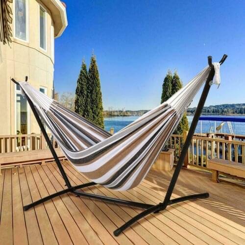 Hot Newest Portable Hammock Chair Compact Hanging Chair Swing For Outdoor Supplies Camping Travel Beach And Indoor Use