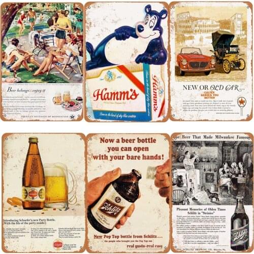 Havana Club Poster Vintage Drink Beer Metal Tin Signs Plaque Bar Pub Casino Home Wall Decoration Retro Tinplate 20x30cm
