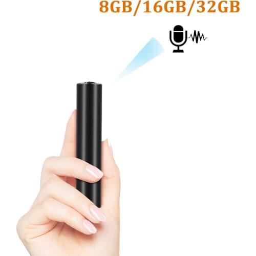 Voice Recorder Professional HD MP3 Player Digital Audio Recorder 500hrs Standby Powerful Magnet Sound Dectaphone