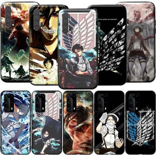 GX25 Attack On Titan Levi Silicone Case for Honor 6A 7A 3GB 7C 7X 8 8A 8X 8C 9 10 Lite View 20S 9A 10X Max Pro