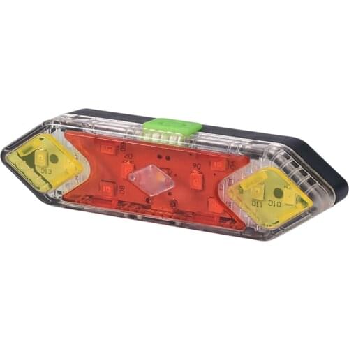 USB Rechargeable COB SMD Mountain Bike Tail Light Taillight MTB Safety Warning Bicycle Rear Light Bicycle Lamp