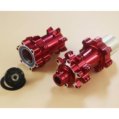 Powerway Straight pull mtb disc hub front lefty 1.0 74mm rear 142x12mm Avant Back 28h or 24h XC AM left hand hub 10/11s XX1 XD