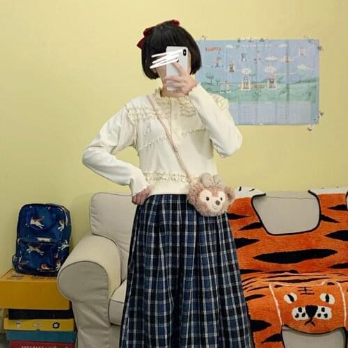 Bebobsons Womens Milk Color-changing Fungus Soft Casual Long-sleeved T-shirt Spring And Autumn New Womens Warm Bottoming Shirt