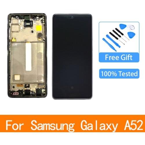 For Samsung A52 4G A525 SM-A525B Display lcd for Samsung A52 lcd SM-A525F lcd Touch screen For Samsung Galaxy A52 LCD