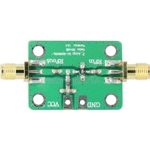 0.1-2000MH​z RF Wideband Amplifier 30dB low-noise LNA Broadband Module Receiver