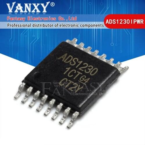 1pcs ADS1230IPWR TSSOP-16 ADS1230IPW TSSOP16 ADS1230 ADC 20-BIT 10/80SPS TSSOP