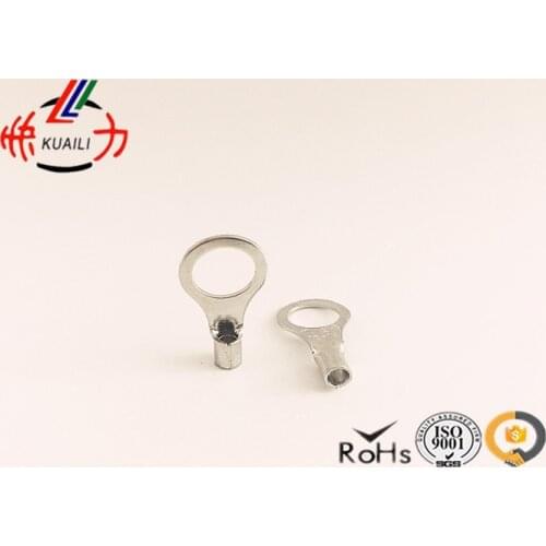 100PCS NON-INSULATED RING TERMINALS RNB 1.25-6