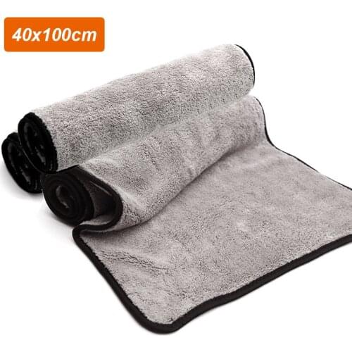 100X40cm Car Wash Towels Car Detailing Microfiber Towel Drying Cleaning Rags Washing Cloth For Auto Door Window Car Care Cloth
