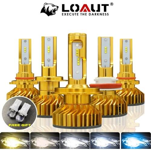 2021 CANBUS ZES H1 H3 H4 H7 H11 9005 9006 H27 880 Car Auto motocycle LED Headlight Bulbs Hi-Lo Beam moto 6000K 3000K 8000K 4300K