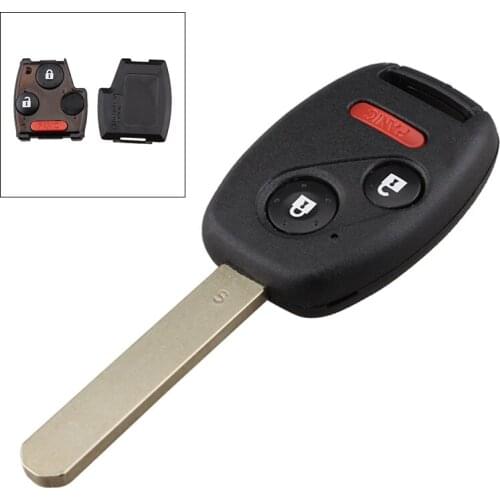 433MHz 3 Button Keyless Entry Remote Key Fob Clicker with 46 Chip CWTWB1U545 Fit for Honda Accord CRV Pilot Civic 2003-2008