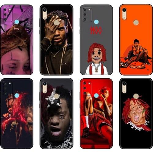 Black tpu Case For Honor 8a Prime 8s 9 10X Lite 9A 9C 9X Premium Pro 9S Case Cover Rapper YG