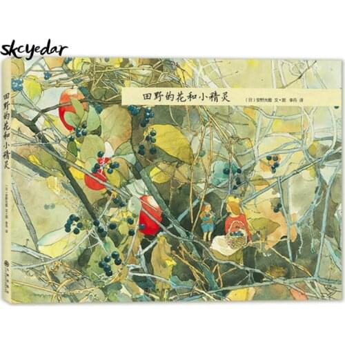 Flowers and Fairies in the Field Children Picture Book By Mitsumasa Anno Chinese Edition Simplified Chinese A4 Size