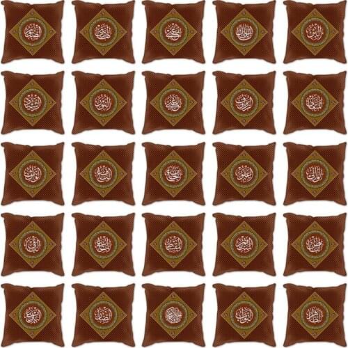 Custom Pillow Cover Arabic calligraphy art Printed Cushion Cover For Kids Polyester Canvas Pillow Case Baby Room Home Decoratio