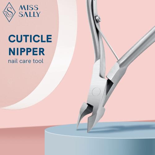 Miss Sally Cuticle Nippers Dead Skin Remover Scissors Cuticle Clippers Stainless Steel Cutters Nail Manicure Tool