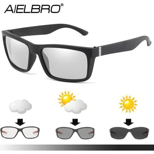 Man Cycling Glasses Photochromic Sunglasses Polarized Discoloration Glasses Polarizing Glasses 2020 gafas ciclismo For bicycle