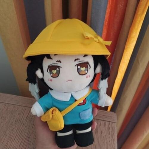 Anime Bungou Stray Dogs Ryunosuke Akutagawa Cosplay Plush Doll Toys Cartoon Dress Up Clothing Toys Stuffed Pillow Cute Xmas Gift