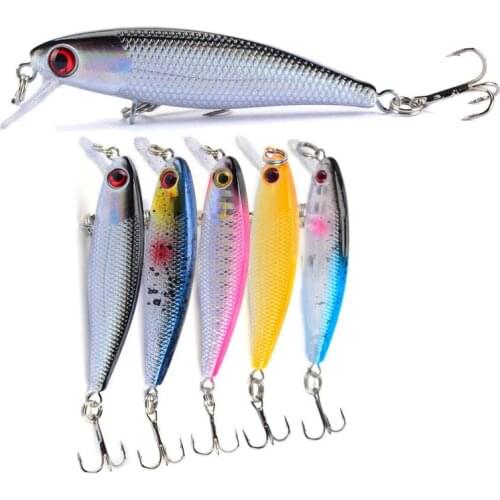 6.5cm Crank bait Fishing Hook Lure Artificial Crank Hard Bait Topwater Minnow Fishing Wobblers Japan Fish Lures