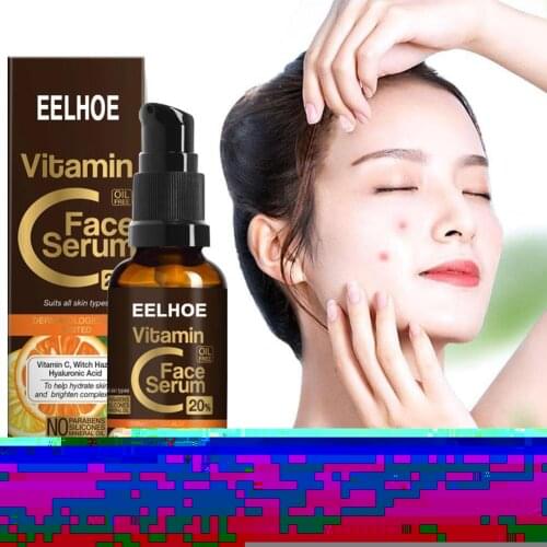 Vitamin C Serum Serum Hyaluronic Acid Face Serum Anti-wrinkle Anti-aging Whitening Skin Cleansing VC Face Skin 30ml