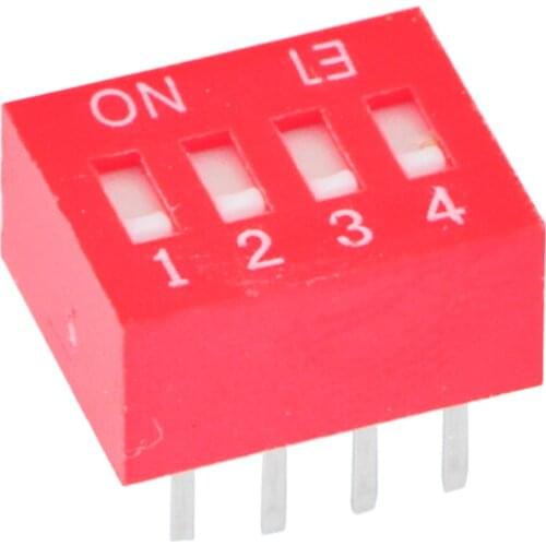 ELEWIND Recessed type of DIP SWITCH(DSR-04R)