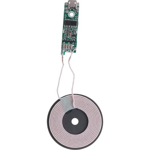 1pc universal Portable 5W Qi Fast Charging Wireless Charger PCBA DIY standard Accessories transmitter module coil circuit board