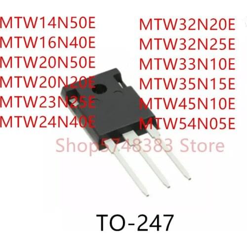 10PCS MTW14N50E MTW16N40E MTW20N50E MTW20N20E MTW23N25E MTW24N40E MTW32N20E MTW32N25E MTW33N10E MTW35N15E MTW45N10E MTW54N05E