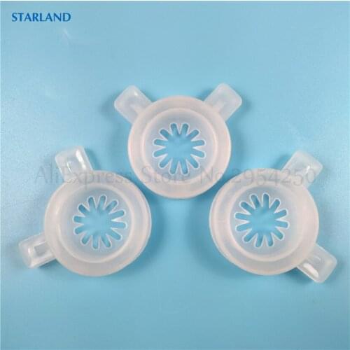3 In 1 Set Snow-Shaped Ice Cream Modeling Lids For Soft Serve Maker Accessory Nozzle 37mm Inner Diameter