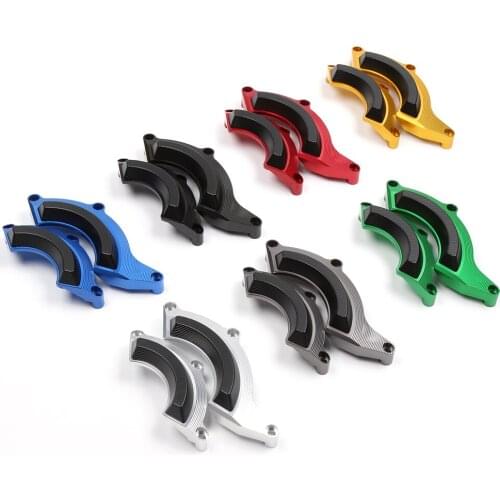 Motorcycle CNC Aluminum Case Guard Cover Engine Crash Frame Protector Slider Falling Protection For Kawasaki Z900 2016-2017