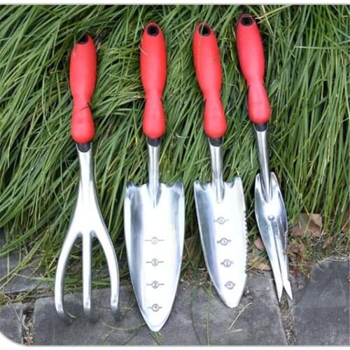 Aluminum Alloy Shovel Spade Outdoor Loosening Soil Driving Rake Sand Shovels Domestic Flowers Planting Plants Gardening Tool