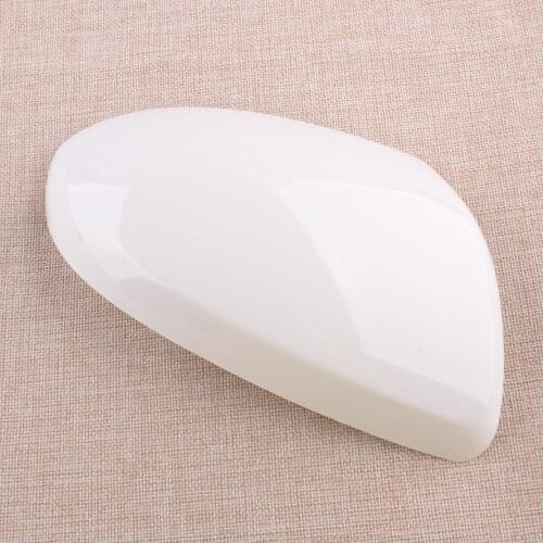 Car Accessories White Exterior Front Right Side Wing Rear View Mirror Cover Cap Fit for Mazda 3 2010 2011 2012 2013