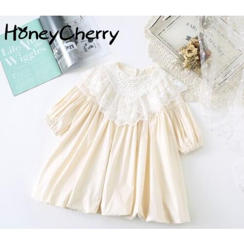 Childrens dress Spring New Girls Puffy Dress Girls Birthday Princess dress Baby Girl Clothes