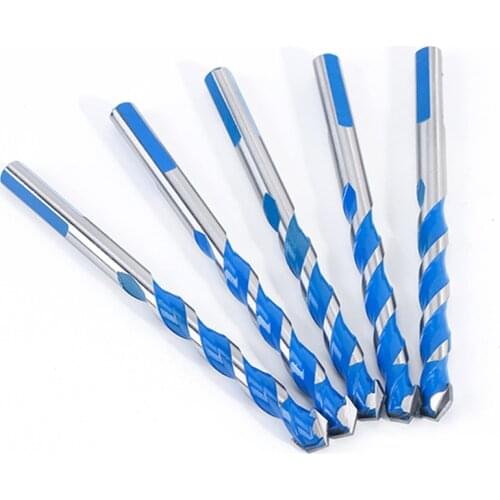 Stone Blue Cutter Nail Metal Drill Tiling Cement Multi Purpose Ceramic Wall Glass Cement Hole Opener 6-12mm