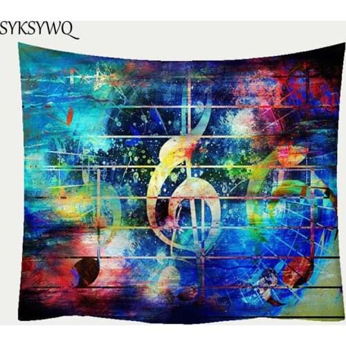 Mural wall hanging tapestry wall carpet music painting wall art wall decor tapisserie