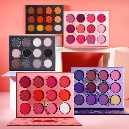 Eyeshadow Palette Wholesale Private Label Cosmetics Eye Shadow Pallette Fruit Colorful Shadows Palett Pigment Makeup Products