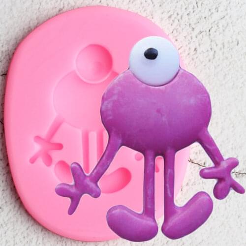Monster Silicone Molds Halloween Cake Decorating Tools DIY Cookie Baking Cupcake Topper Fondant Candy Chocolate Gumpaste Moulds