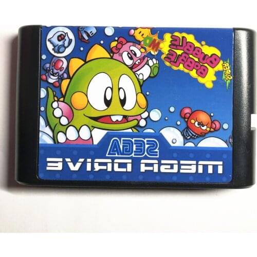 Super Bubble Bobble MD For Sega Mega drive 16 bit MD Games Card For Sega Mega Drive For Genesis