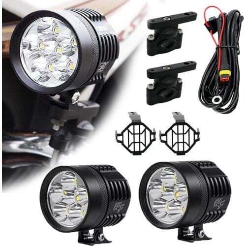 Motorcycle led fog light For BMW Motorcycle Parts Foglight Protector Guards Spotlight Cover Fog Lights For BMW R1200GS F800GS