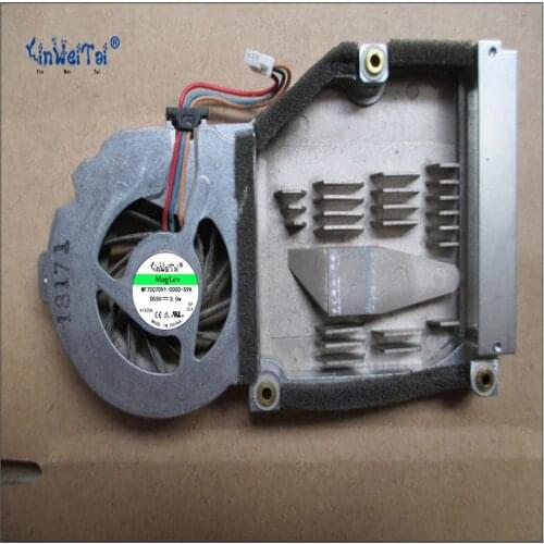 2PCS USED and Original CPU fan for IBM Thinkpad T23 MCF-6341H05 5V 0.2A 26P9166 08K7366 T23 Radiator fan