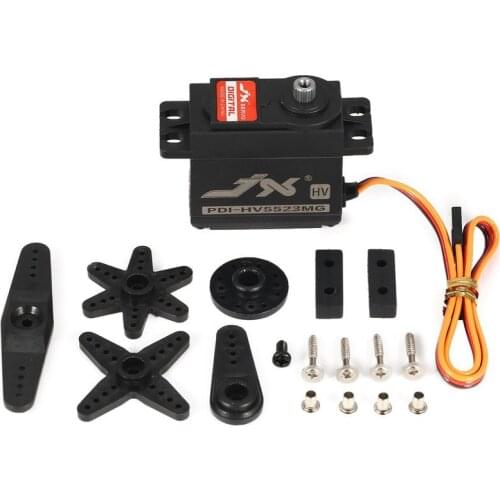 JX PDI-HV5523 HV High Voltage Metal Gear Digital Core Servo with 23kg High Torque for RC Car Robot Airplane Aircraft Drone Parts