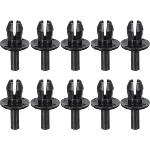 10pcs Plastic Car Front Bumper Rivet Clips Push Type Retainer For Vauxhall Astra 2004 2005 2006 2007 2008 2009 2010 (Mk5/H)