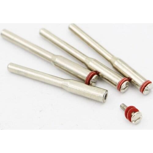 30pcs 2.35mm 3mm 3.17mm Shank Grinding Head Abrasive Tip Shank Connecting Stick Cutting Disc Sandpaper Wheel Universal Rod