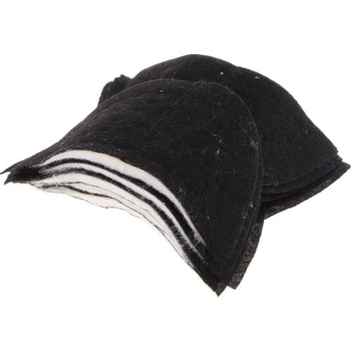 5 Pairs Sponge Shoulder Pads Suits Fashion Sponge Shoulder Padded Sewing Crafts Accessories Suit Shoulder Pads for Sewing Crafts